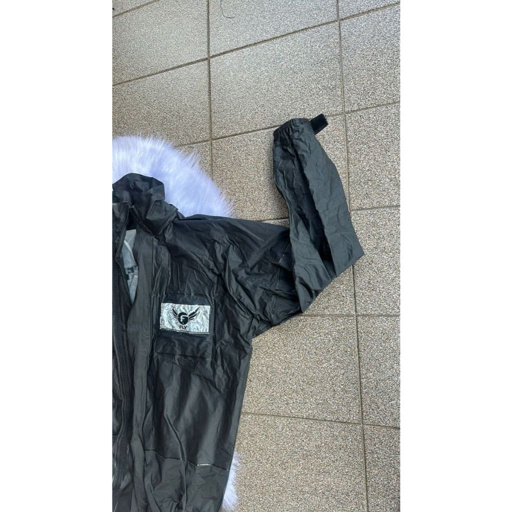capa de chuva motoqueiros preta, capa de chuva motociclista, jaqueta de chuva motocicleta, moto feminina (bazar, brechó)