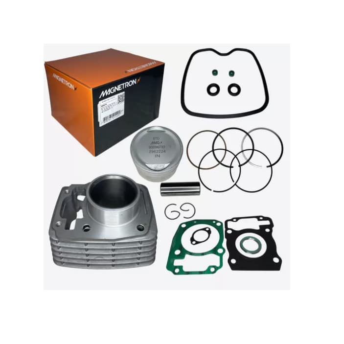 Kit Cilindro Cg Titan 150 Fan 150 Bros 150 Motor Magnetron