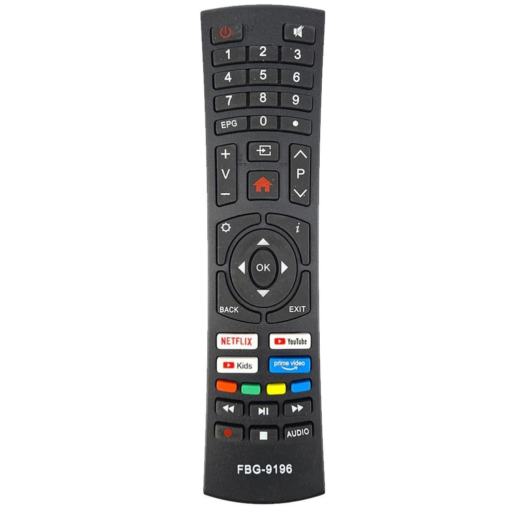 CONTROLE REMOTO SMART TV COMPATÍVEL C/ MULTILASER NETFLIX/ YOUTUBE