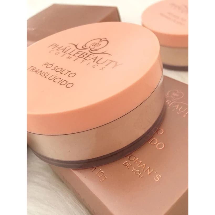 Po Solto Translúcido Phallebeauty PH004 Novidade o queridinho