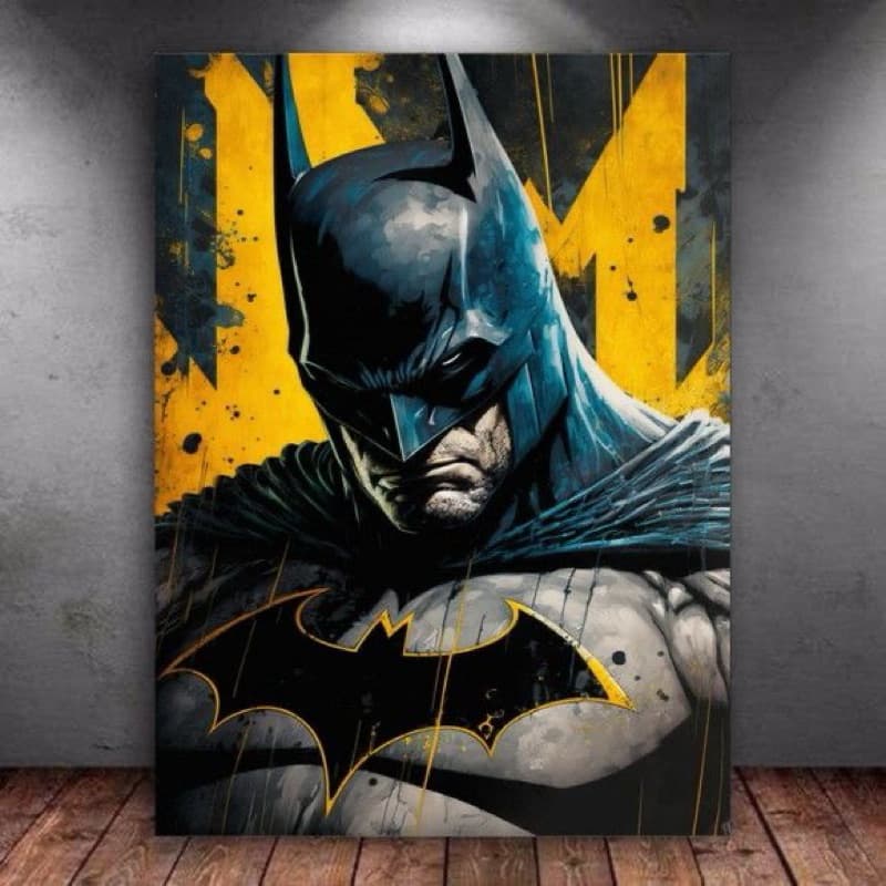 Quadro Decorativo Batman 1 peça mdf quadros marcel dc Quadros decorativos modernos infantil super heróis Decoração casa