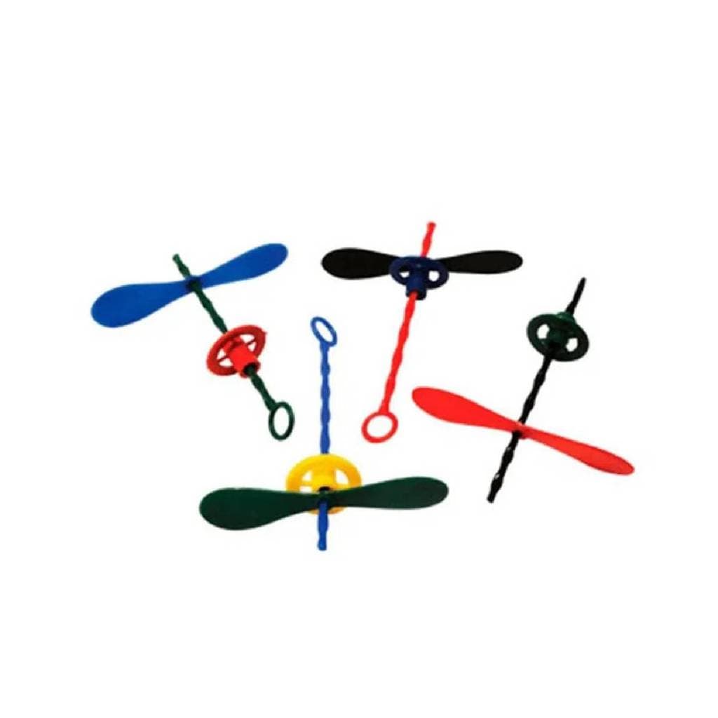 Kit 100 Giro Hélice Mini Brinquedo Lembrancinha p/ Sacolinha Surpresa Atacado Festa Super Hélice