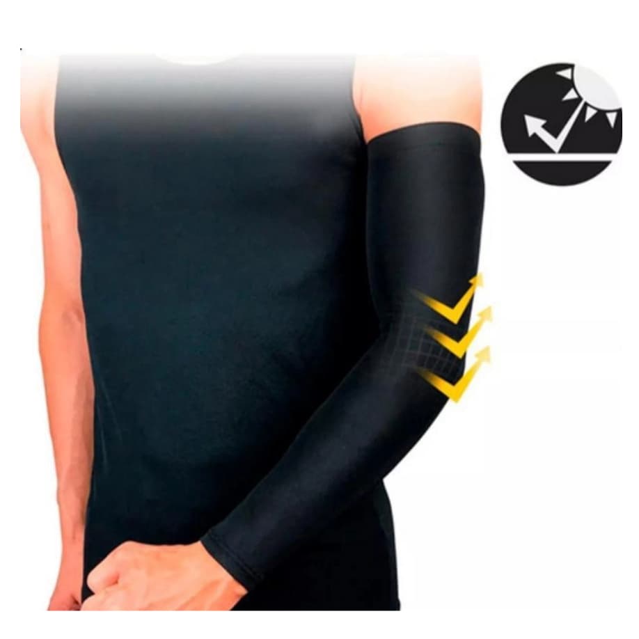 Manguito Ciclismo Corrida Pesca Volei Caminhada Motoqueiro proteção Solar UV