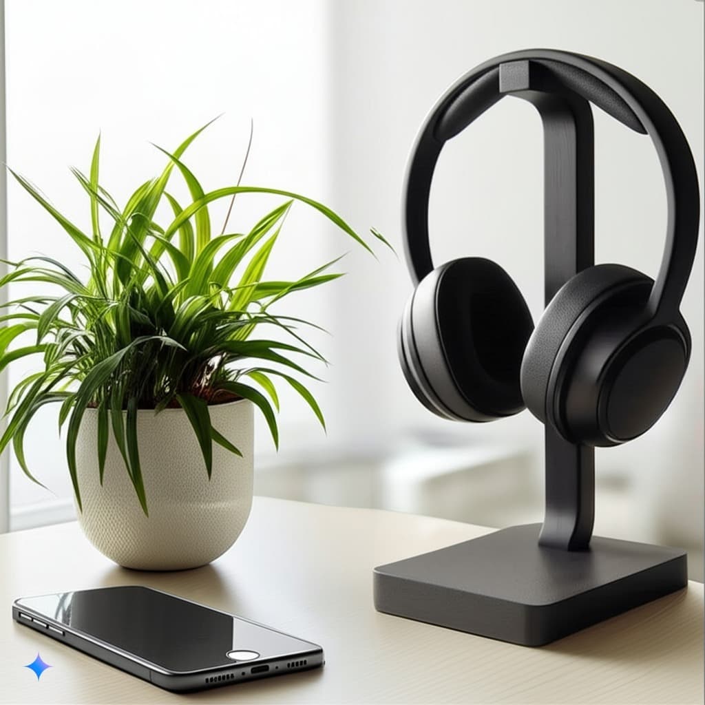 Suporte Para Fone De Ouvido Headset Headphone