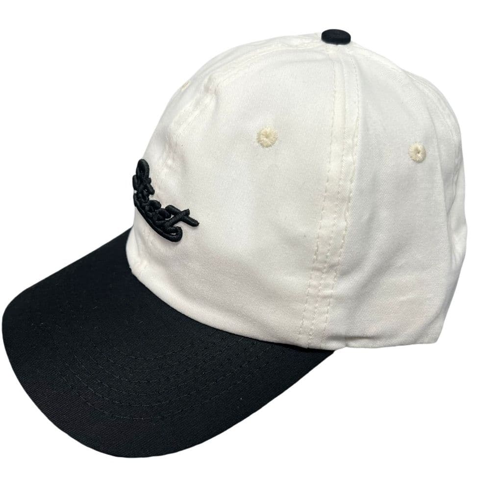 Boné Street Fitão Branco/Preto Five 5 Panel Aba Reta  Original