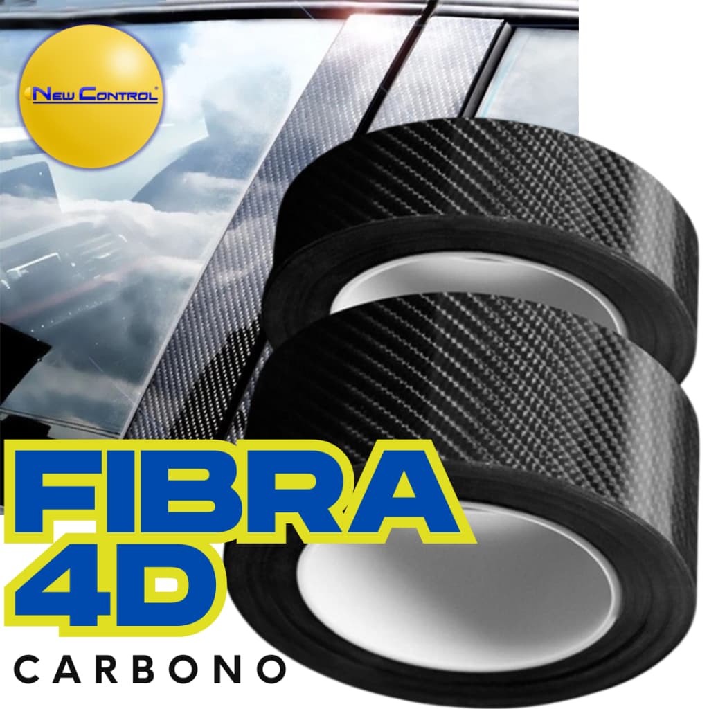 Adesivo Envelopamento Fibra de Carbono Preto 4D Carro AntiRisco Soleira Porta Espelho Lateral Coluna