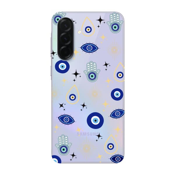 Capinha para Samsung A36 Anti Impacto Personalizada - Olho Grego com funto transparente