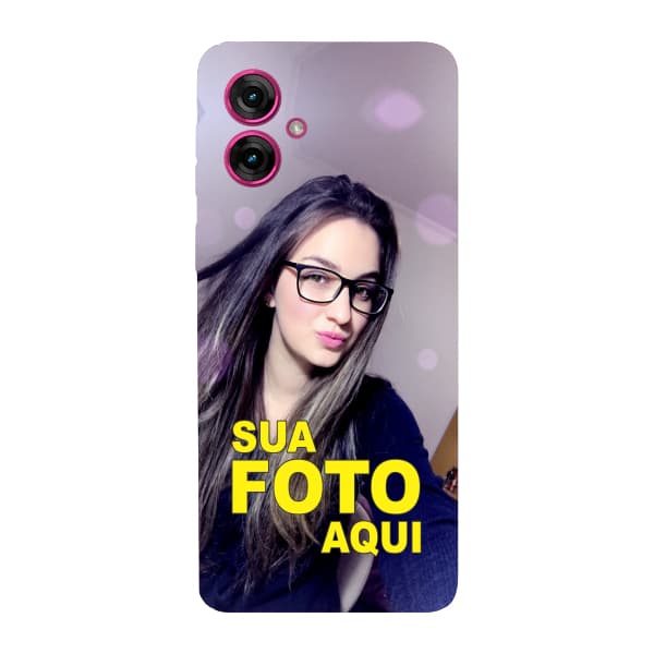 Capinha para Moto G55 Anti Impacto Personalizada - Com Foto