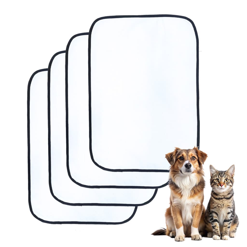 Tapete Higiênico Lavável Para Cães kit com 4 Tam. P 70x50cm