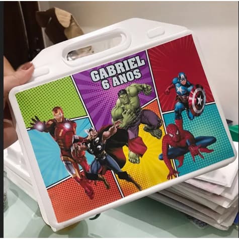 Adesivo Personalizado para Maleta Festa na Escola