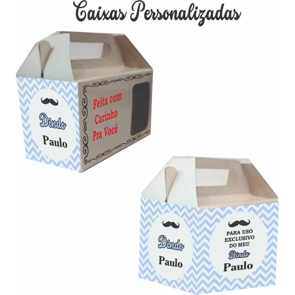 Caixas Personalizadas conforme tema e modelo escolhido 11un.
