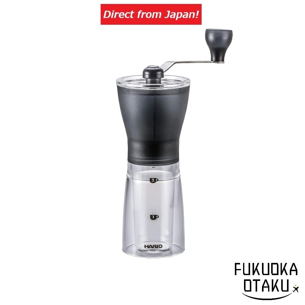 HARIO MSS-1TB Moedor de Café Manual Slim c/ Mós de Cerâmica p/ 2 Xícaras【Direto do Japão】