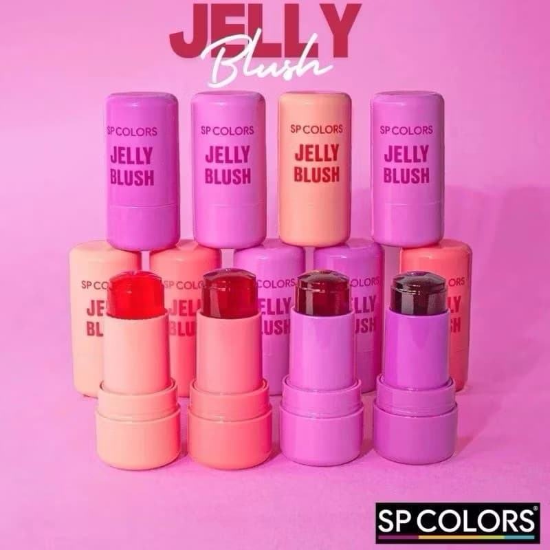 Jelly Blush Realça Lábios e Bochechas - Sp Colors NOVIDADE