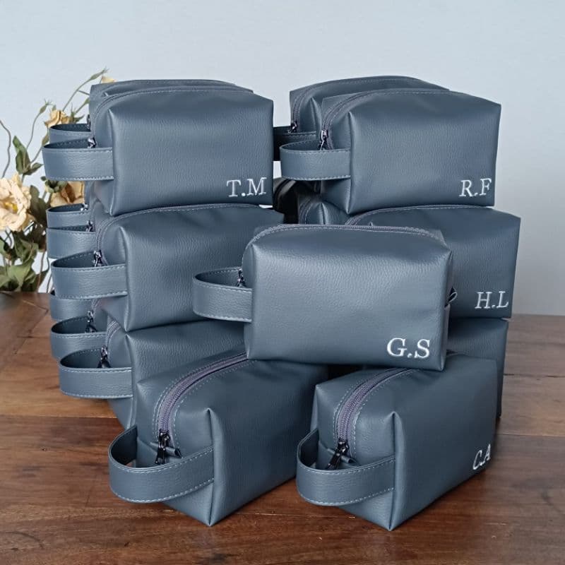 Kit 8 Unidades Necessaire Personalizada Box com Alça