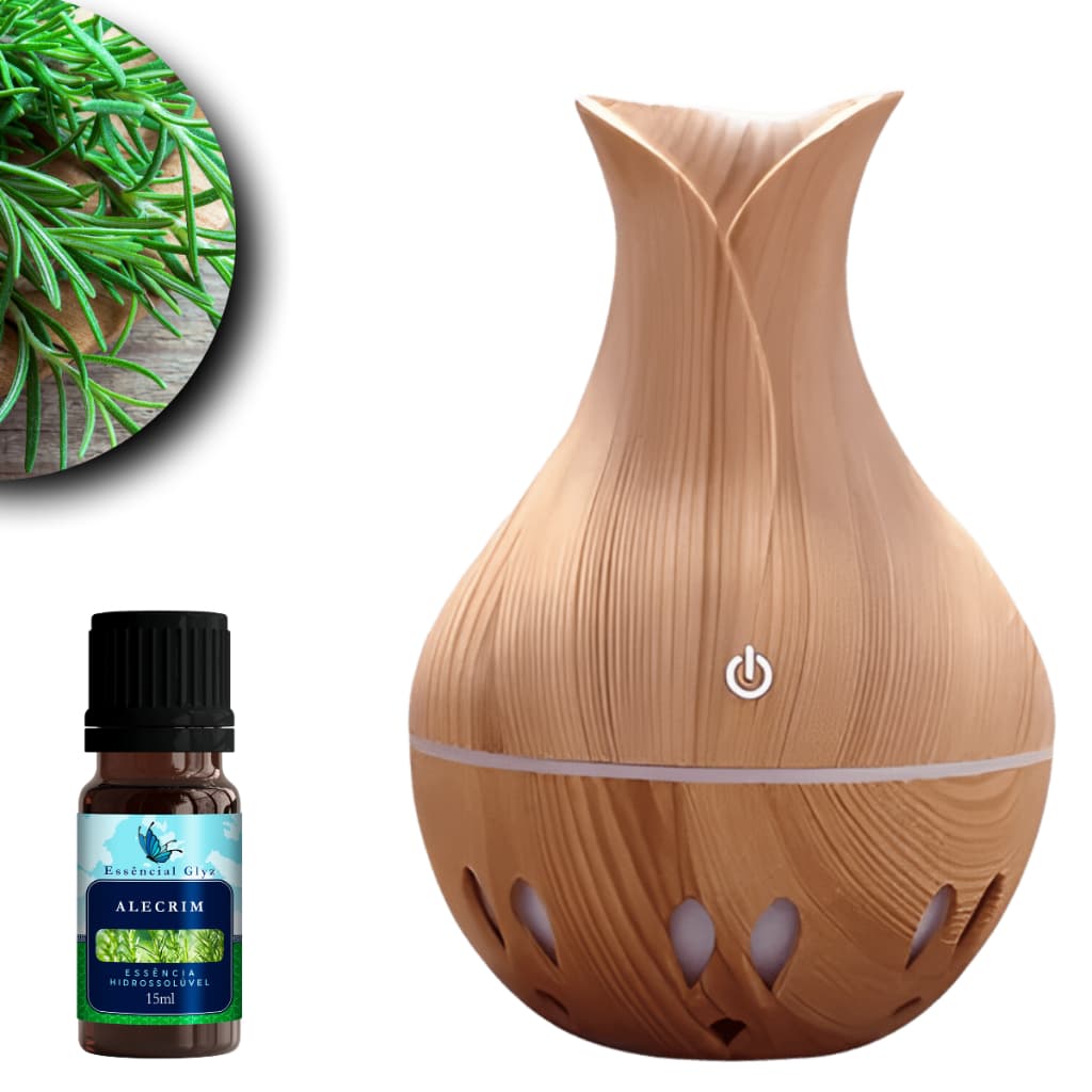 Aromas Exclusivo Ambiente Refrescante com Essência Glyz + Umidificador