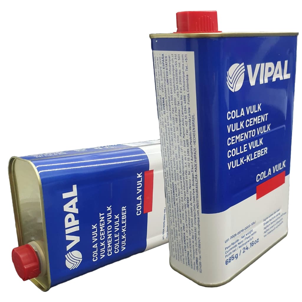 Cola Preta Borracheiro Remendo Quente Vulk SL 300 900 ML Vipal