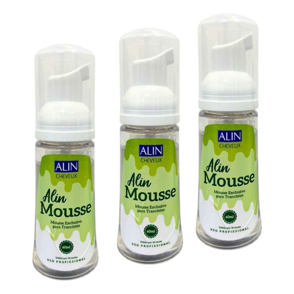 Mousse Alin Cheveux Tranças Fibras Modelador E Finalizador