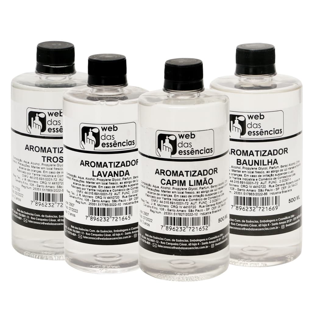 Refil para aromatizador de Ambientes - Aromatizador PRONTO 500 ml - Diversas fragrâncias -