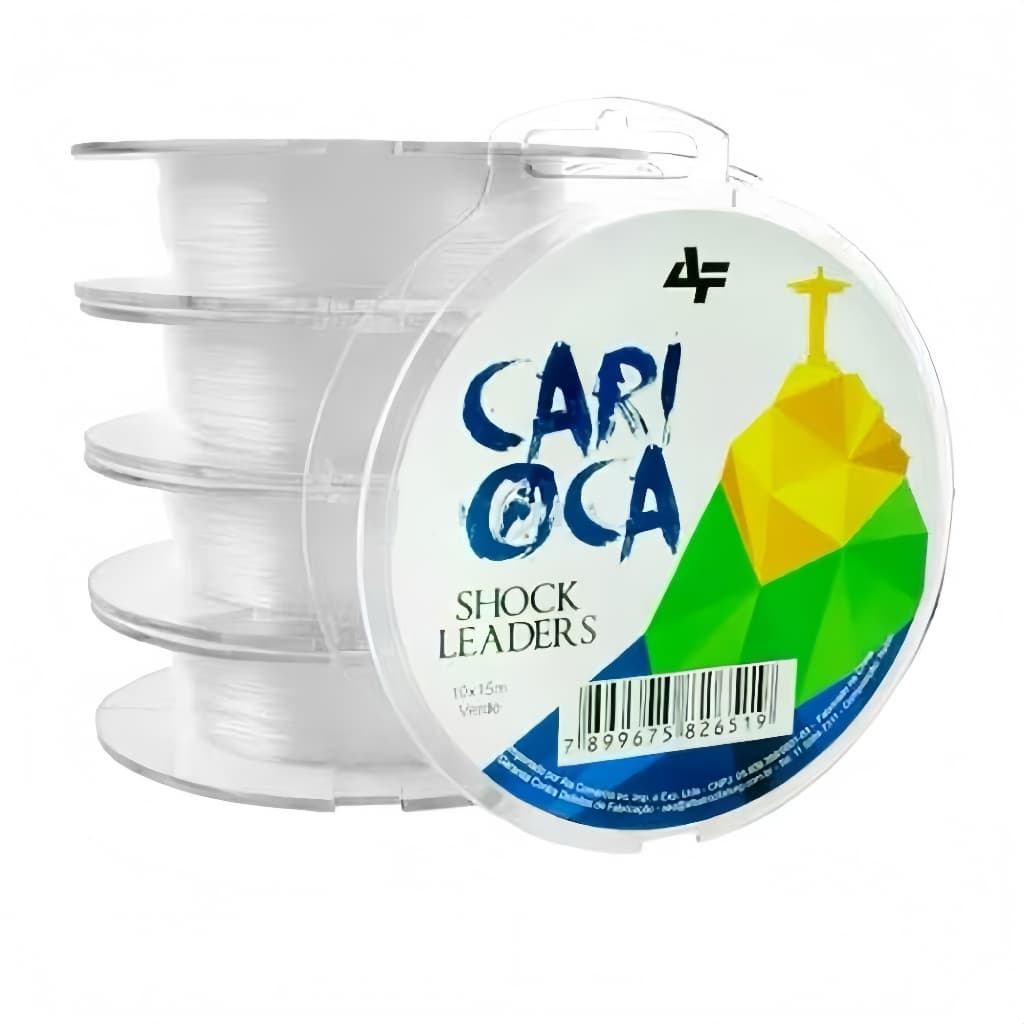 Arranque Progressivo Cônico Carioca Shock Leaders 10×15m 0.20mm-0.52mm/0.28mm-0.62mm
