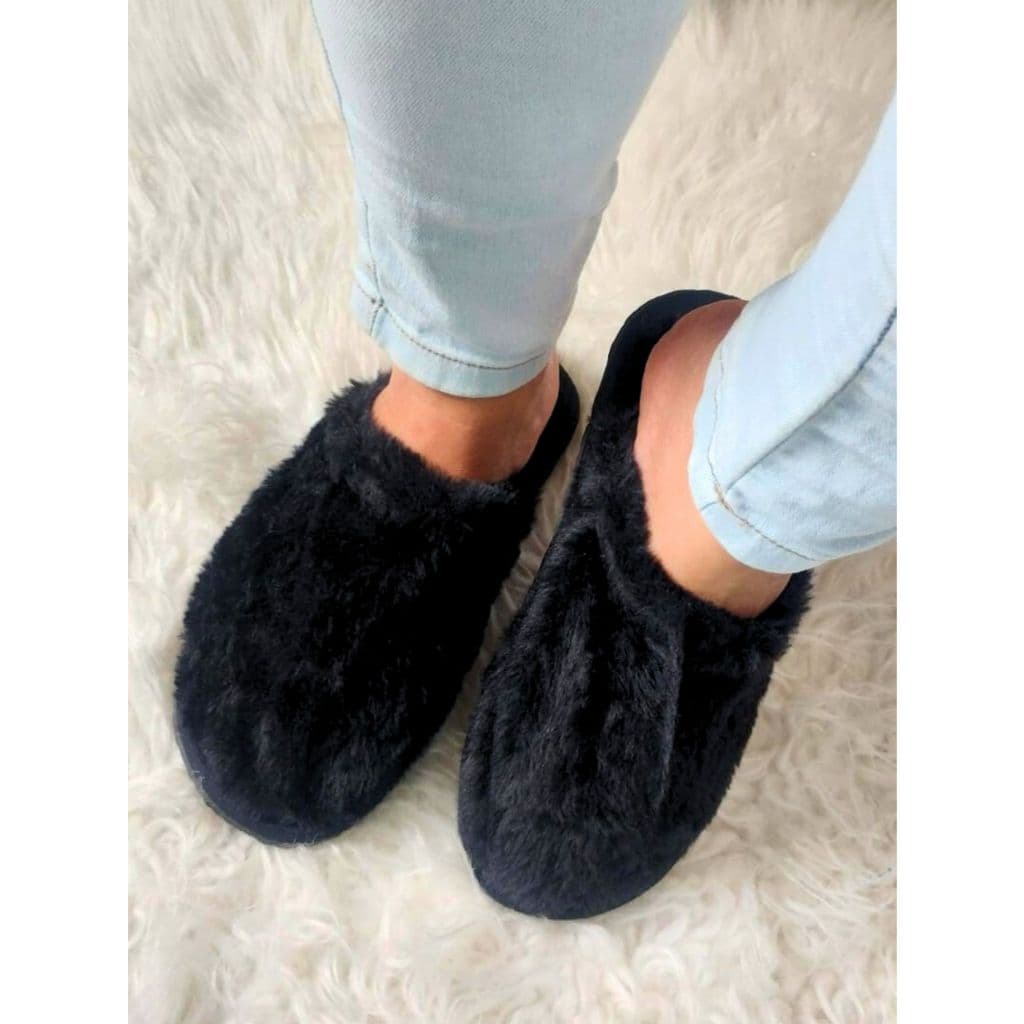 Pantufa de Pelúcia infantil e adulto, chinelo de quarto confortável, mãe e filha