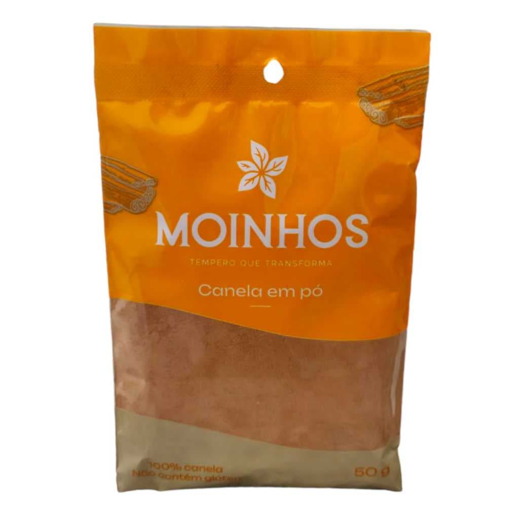 Canela em Pó 50g - 100% Pura e Natural - Sem Amido - Sem Glúten