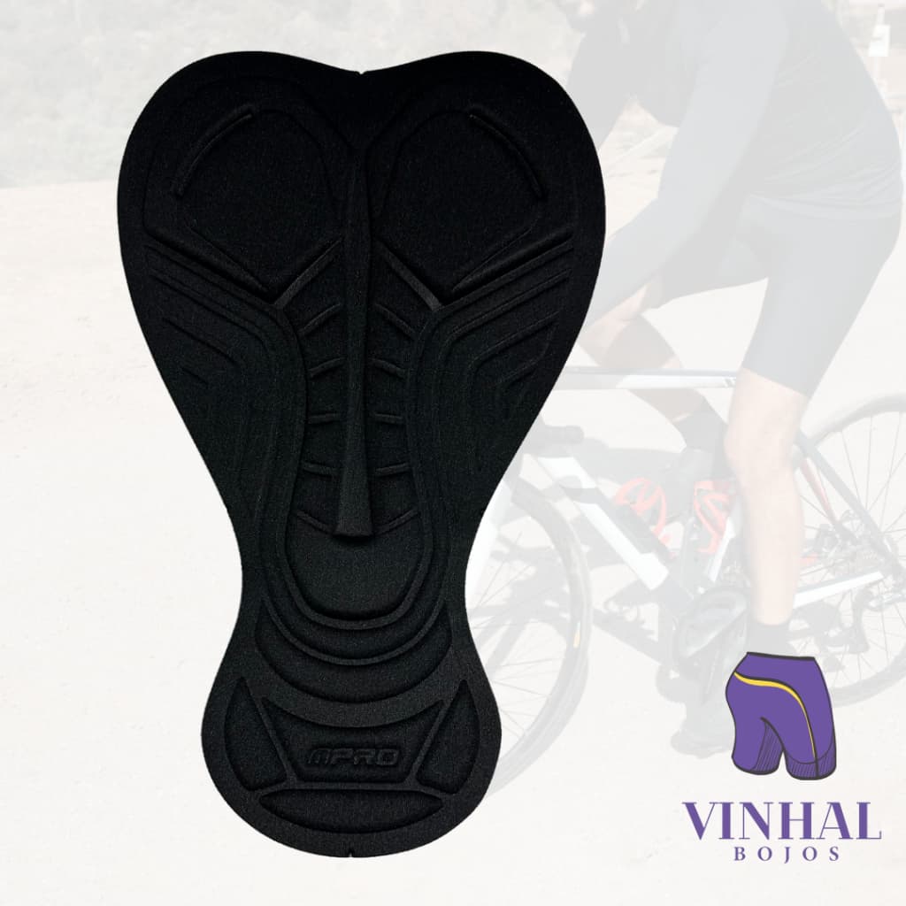 Forro Pad Ciclista Sem Gel Para Bermuda de Ciclismo Bike Confecção Roupa Esportiva