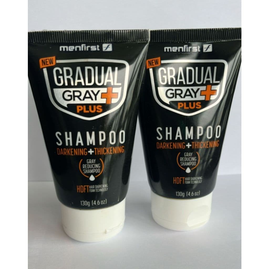 2x Shampoo Escurecedor De Cabelo Gradual Men Plus + Potente