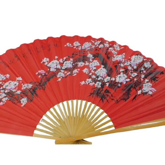 LEQUE GIGANTE 1,60 mt JAPONES SAKURA CEREJEIRA TSURU DECORAÇÃO RESTAURANTES BARES FESTAS CERIMONIAS