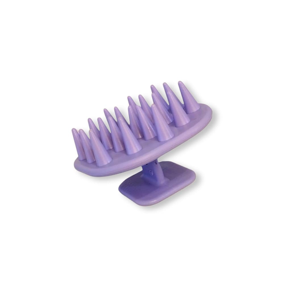 Escova Massageadora Capilar Silicone Antiqueda
