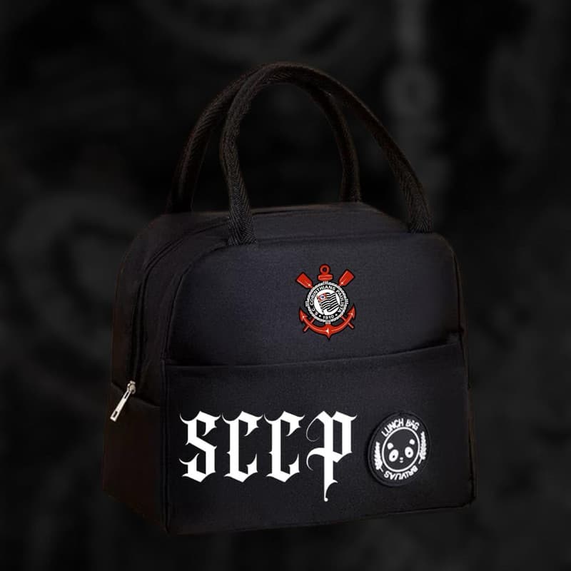 Bolsa Térmica personalizada do Corinthians/ Para levar no coração onde quer que você esteja
