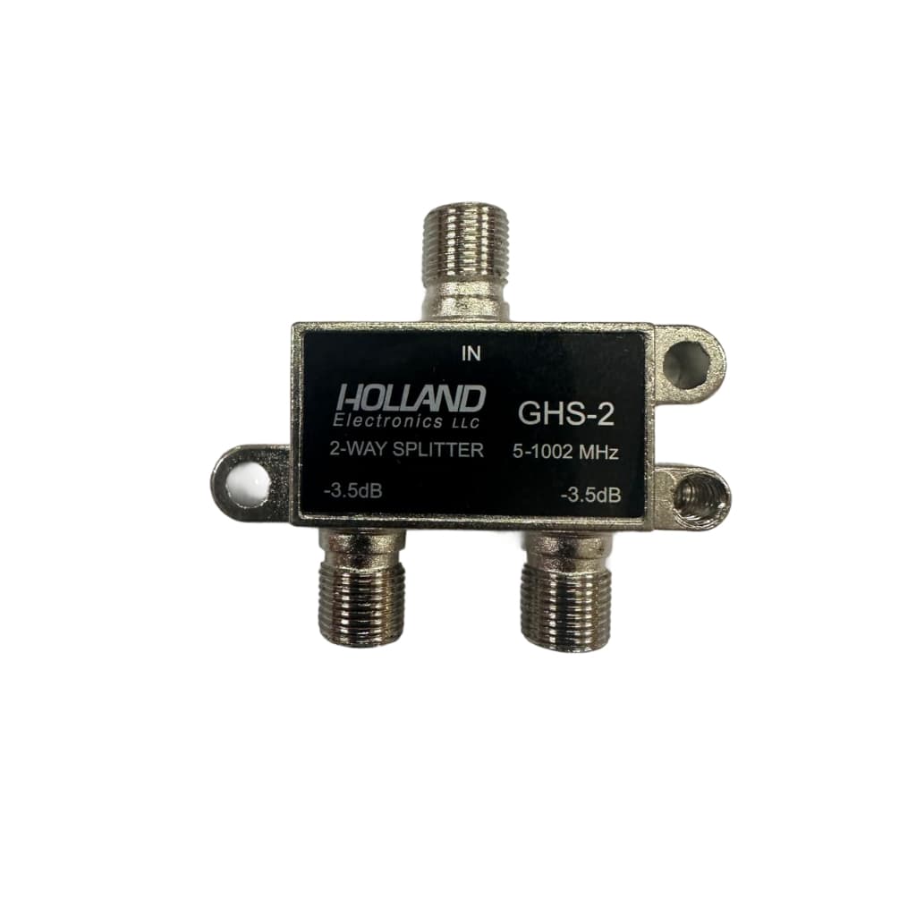 Divisor Antena Holland 1x2 GHS-2 BLINDADO -3.5db -3.5db 5-1002 mhz