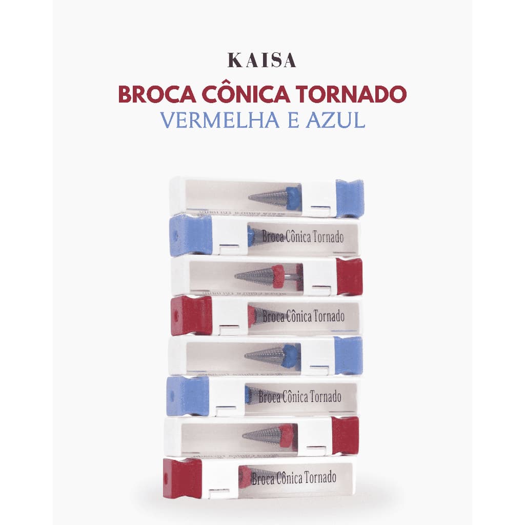 Broca Cônica Tornado 5 em 1