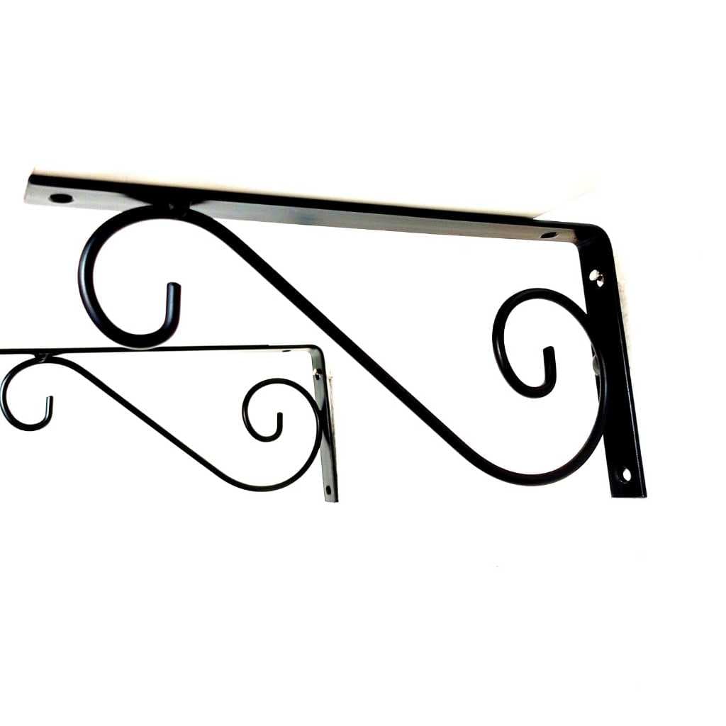Mão Francesa 20x11cm Suporte para Prateleira Estilo Colonial Decorativa para Deixar seu Ambiente mais Bonito e Charmoso.