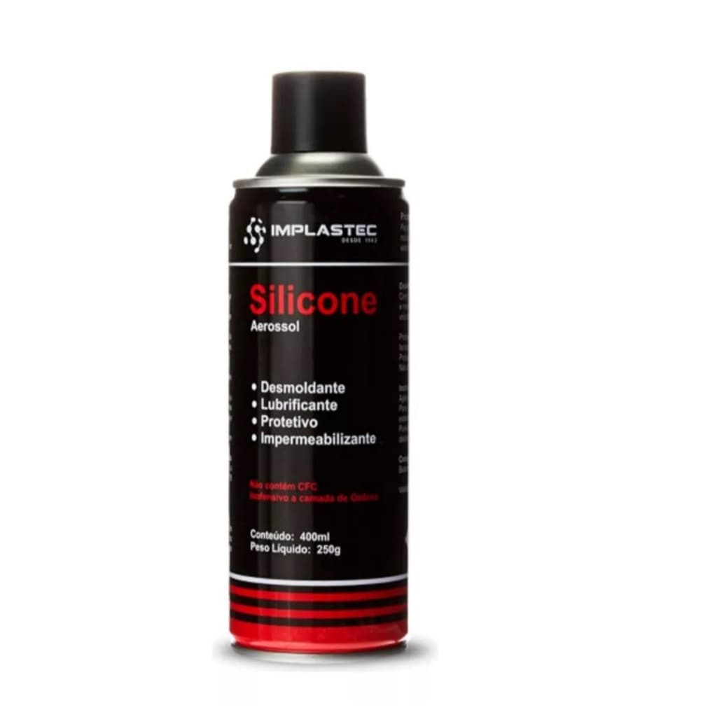 Spray Silicone Lubrificante 400ml Uso Geral Alta Proteção