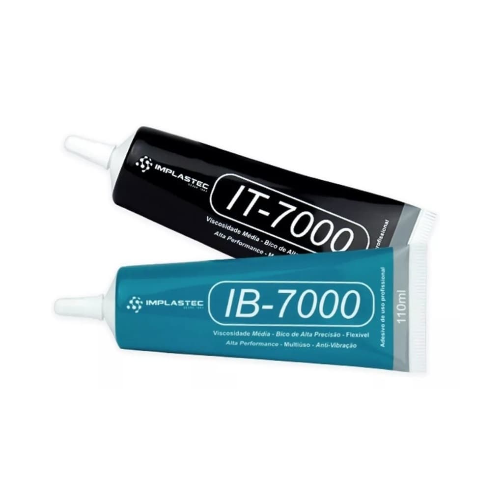 Kit 2 Colas Multiuso B7000 + T7000 110ml Original Implastec