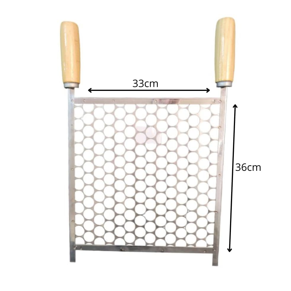 Grelha para churrasco churrasqueira 33x36
