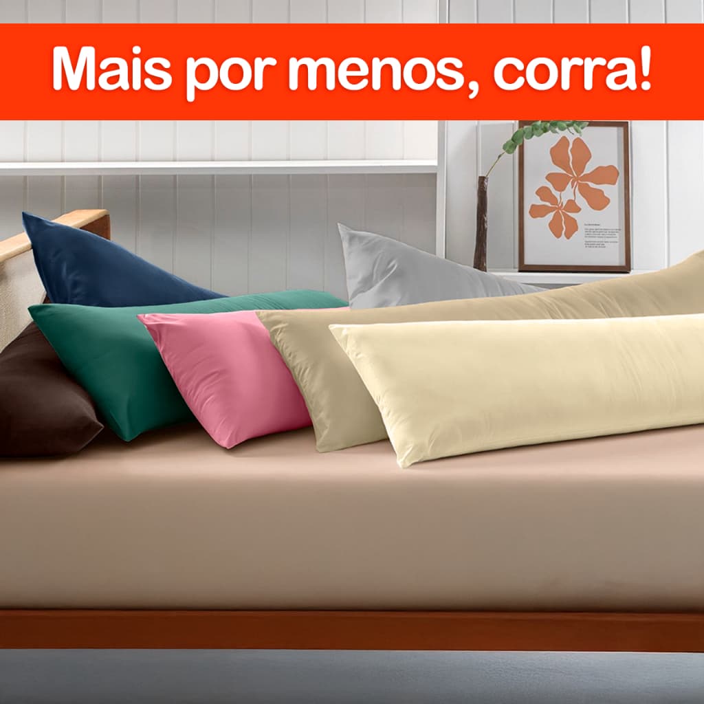 Super Oferta Capa Para Xuxão! Escolha 1, 2 ou 4 Fronhas e Ganhe Mais!-FX