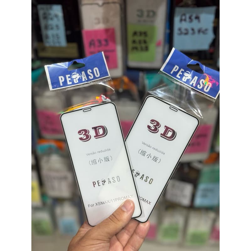 Película protetora  3D para iPhone - Vidro Temperado, Anti-Risco e Alta Sensibilidade