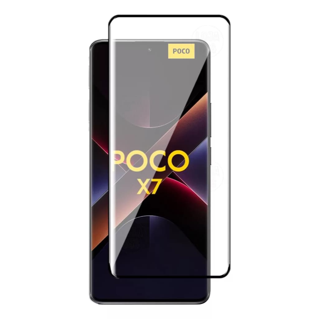 Película Vidro Temperado Curvada Para Xiaomi Poco X7 5g