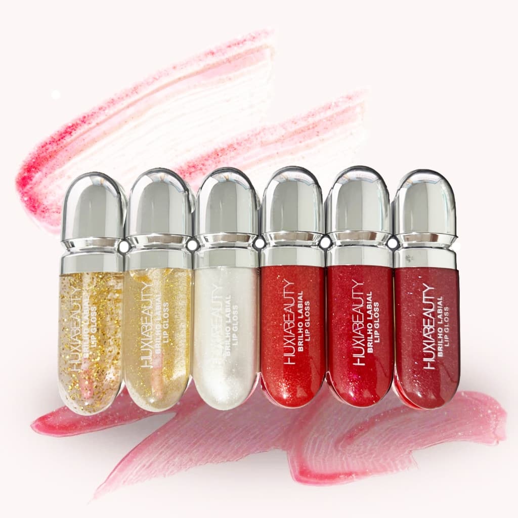 Gloss Labial Sarah´s Beauty – Brilho Intenso & Hidratação Duradoura HuXia Beauty