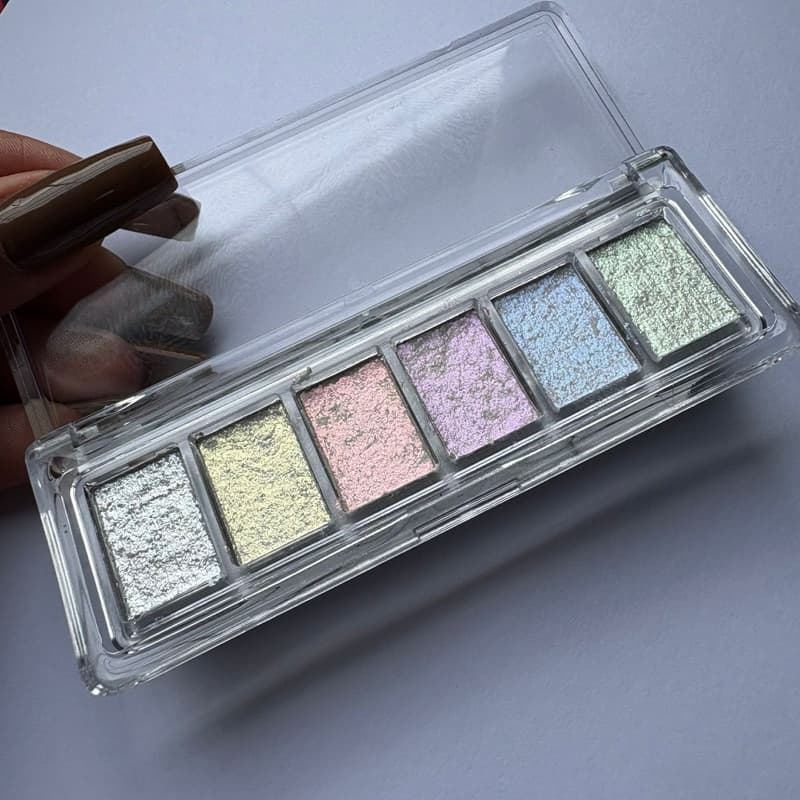 flake solido / nail arte
