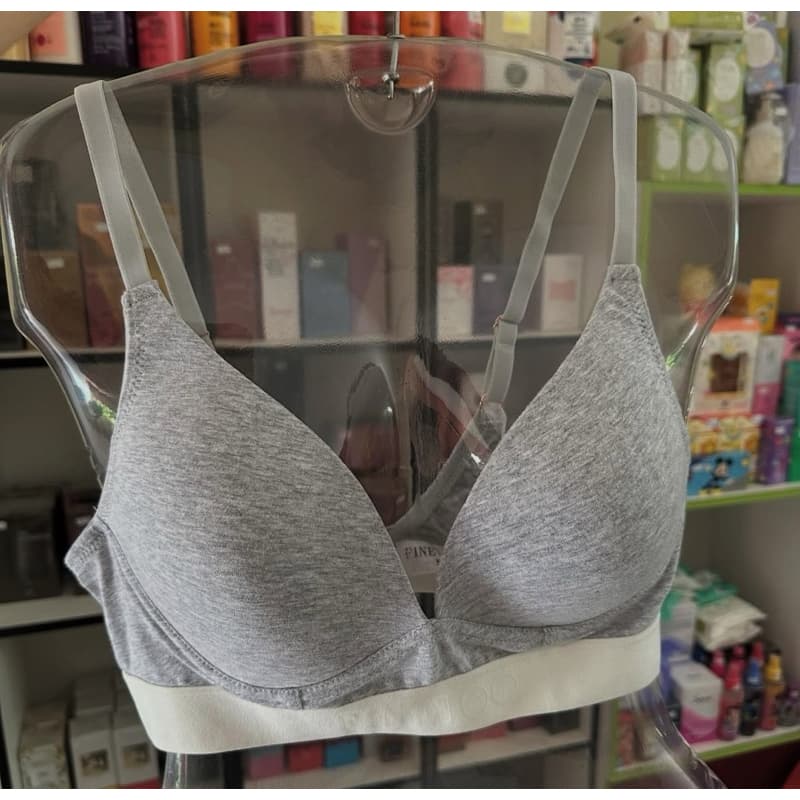 Sutiã TOP Conforto em Viscose com Toque de Algodão uso Diário Sutia Feminino Sutiã com bojo.