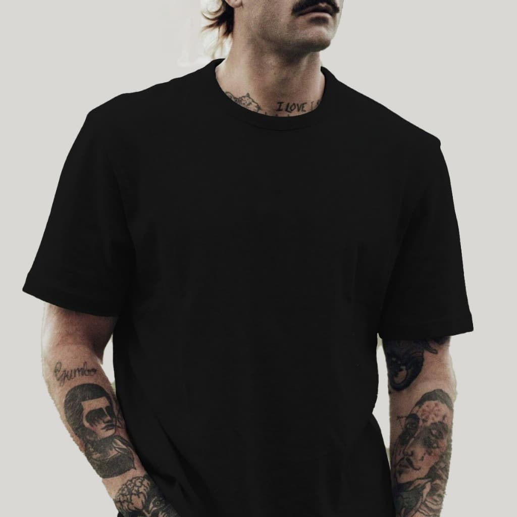 Camiseta T-Shirt 100% algodão Masculina Lisa Sem Estampa