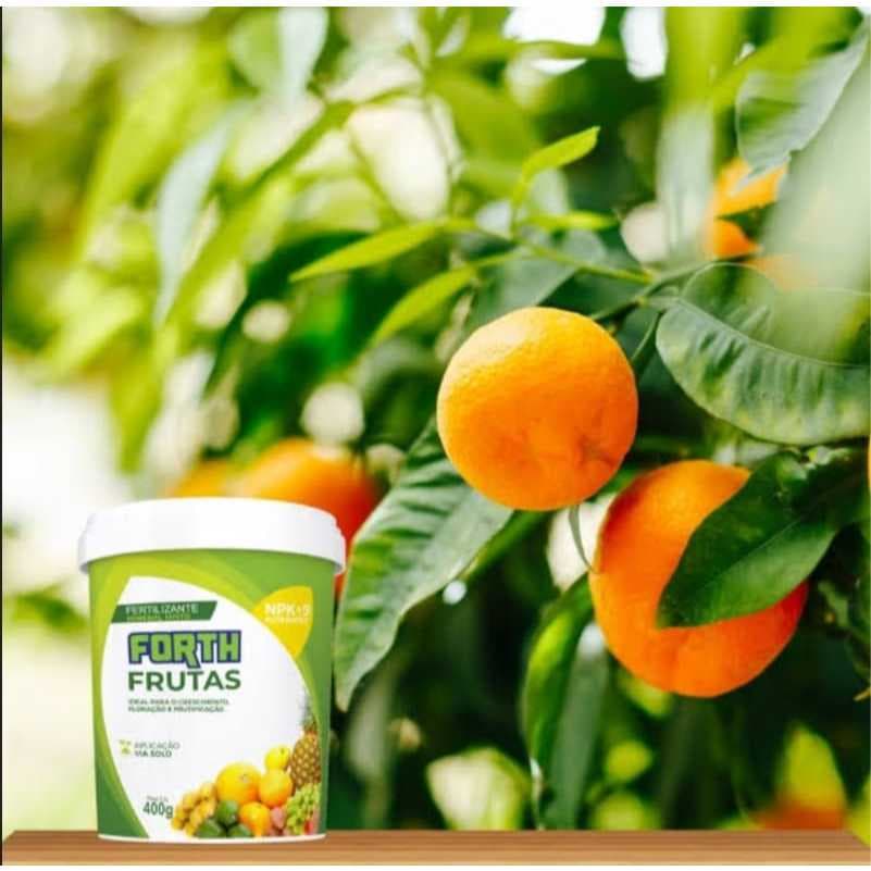 Fertilizante Forth Frutas 400g Adubo para Árvores Frutíferas NPK 12-05-15