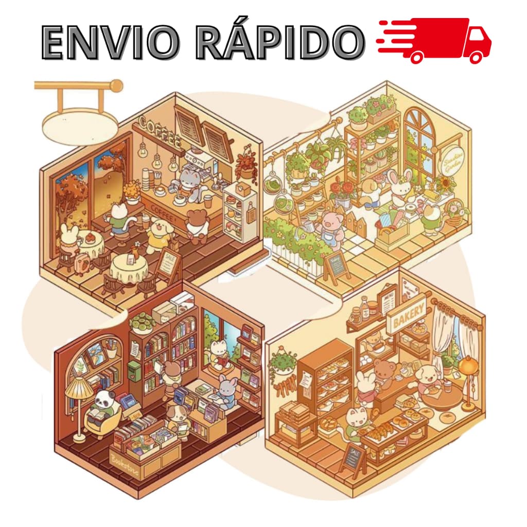 Kit de adesivos 3D miniatura antistress DIY estilo coreano presente de natal