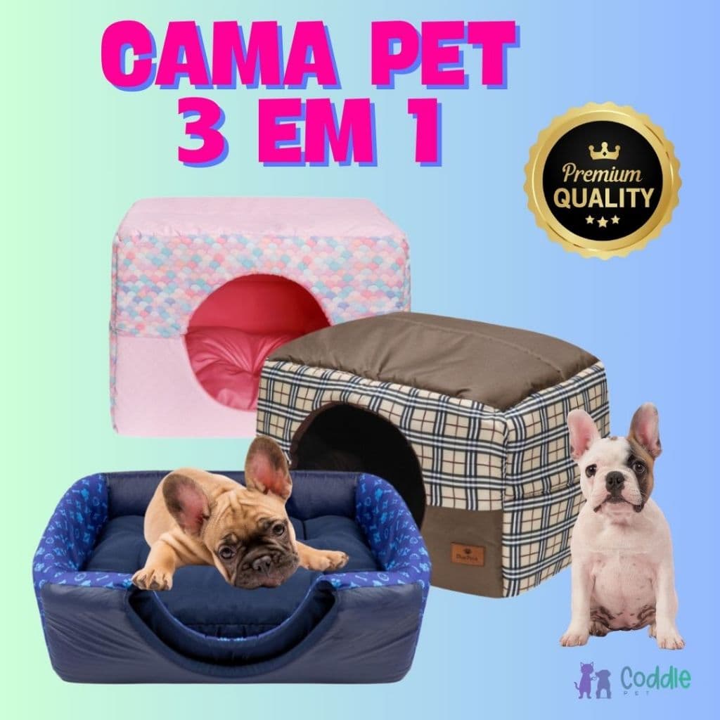 Cama Toca Iglu Cachorro e Gato Luxo Caminha Pet SS Pet Caminha Pet Caminha Inverno