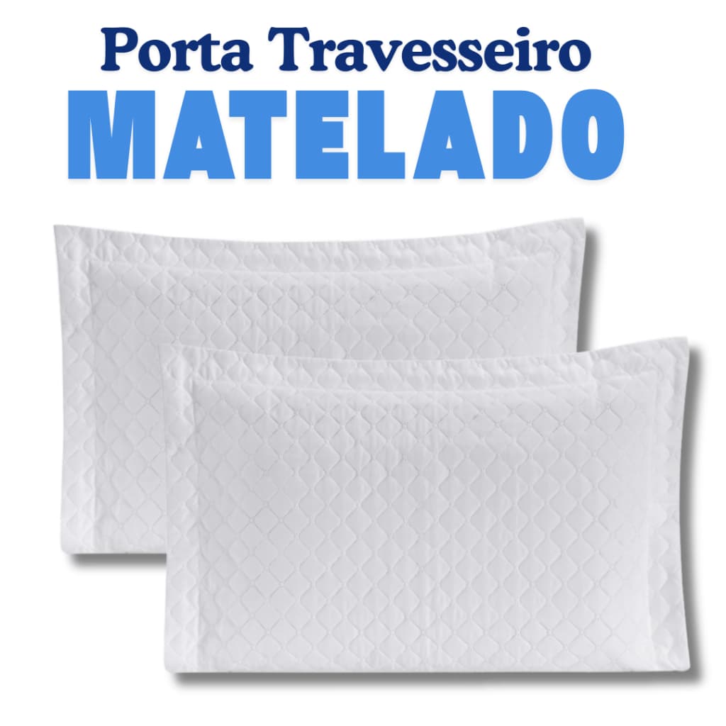 Porta Travesseiro Cores Lisas Matelado Luxo 400 Fios