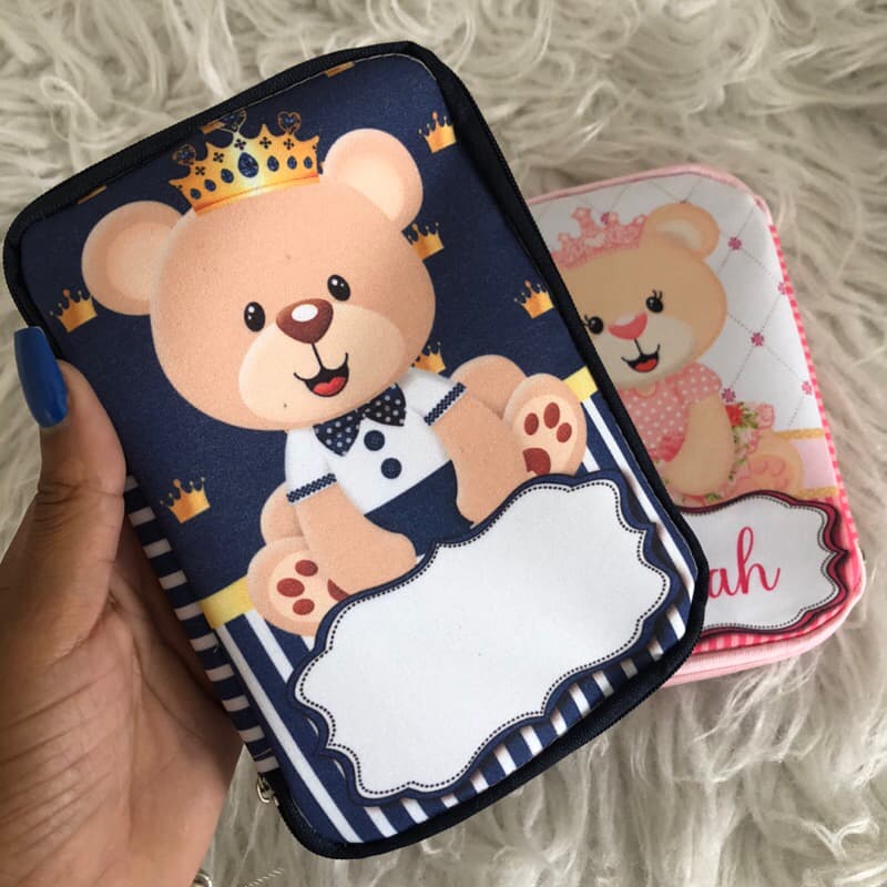 Necessaire farmacinha do bebê personalizada organizadora de bolsa do bebê