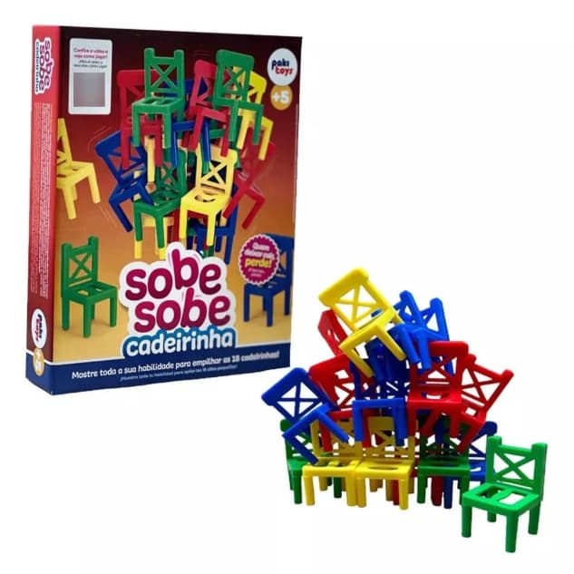 Jogo Sobe Sobe Cadeirinha - Parki Toys