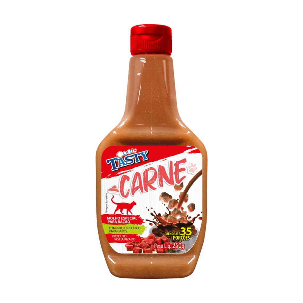 Molho para Ração Gato Vários Sabores Doogs Pet 250g Gatos